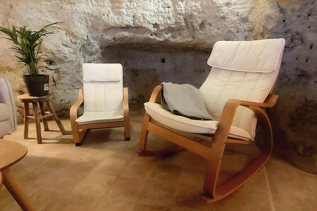 Troglo Entre Caves Et Chateaux Montlouis-sur-Loire Exteriör bild