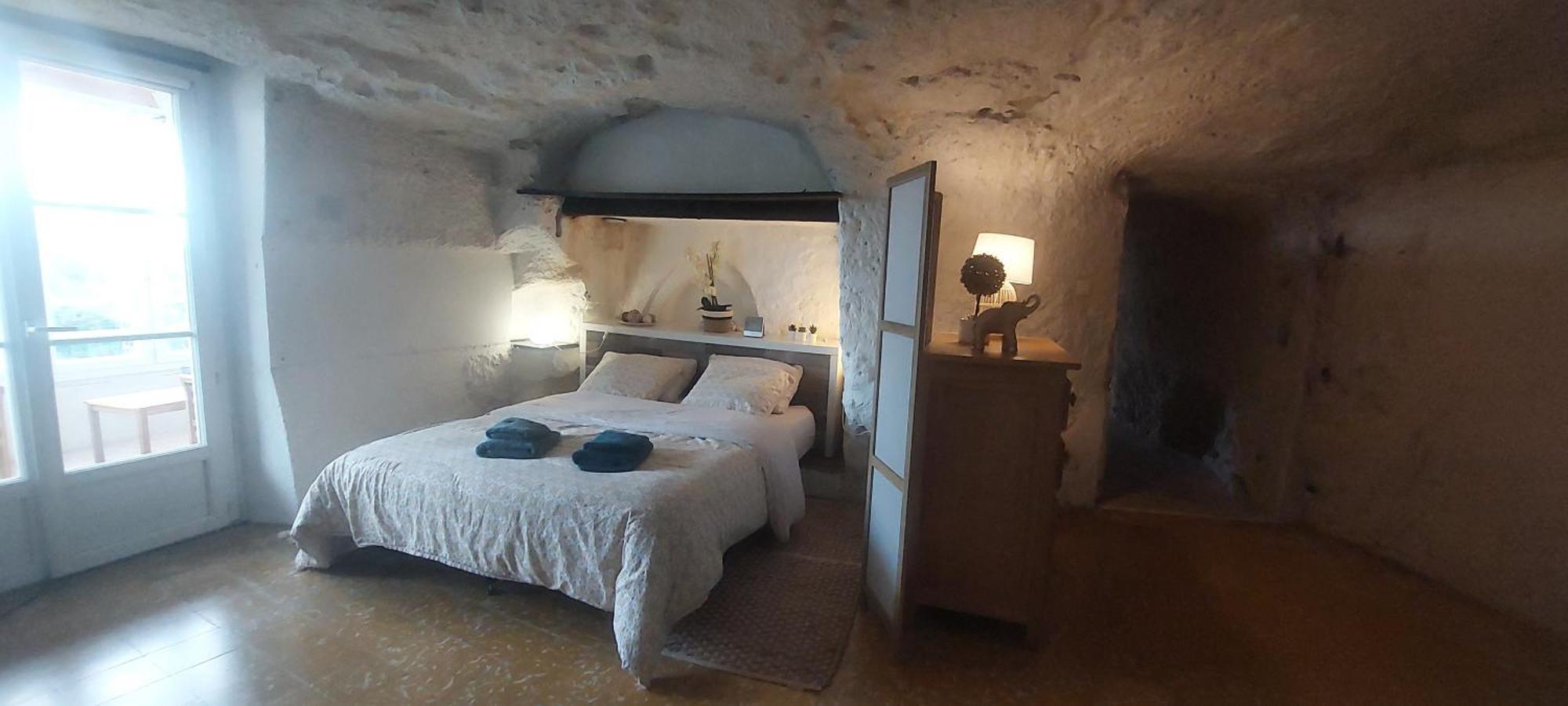 Troglo Entre Caves Et Chateaux Montlouis-sur-Loire Exteriör bild